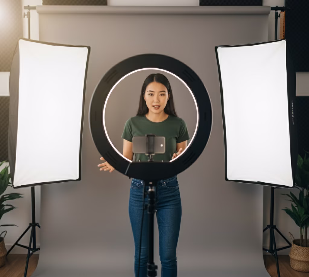 Set up for self-tape